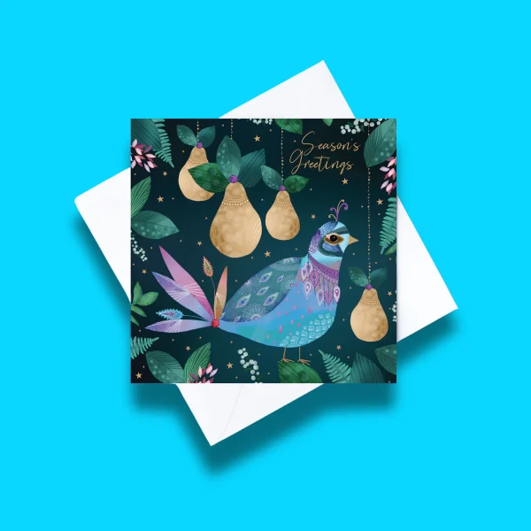 Partridge in a Pear Tree Christmas cards (Pack of 10)