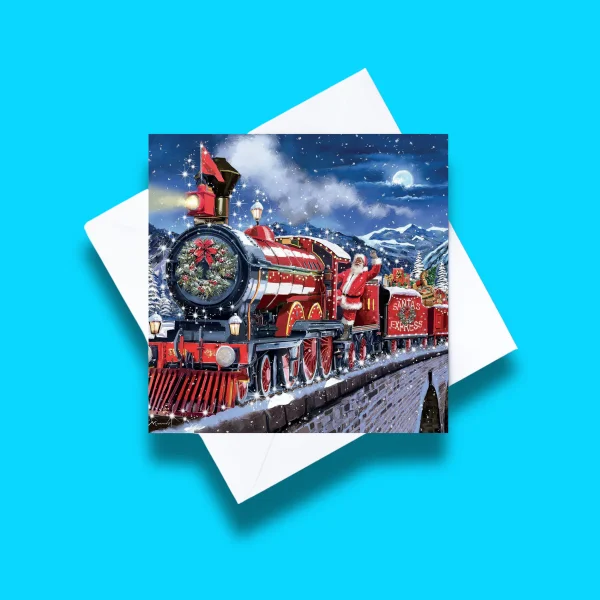 Santa's Express Christmas cards (Pack of 10)